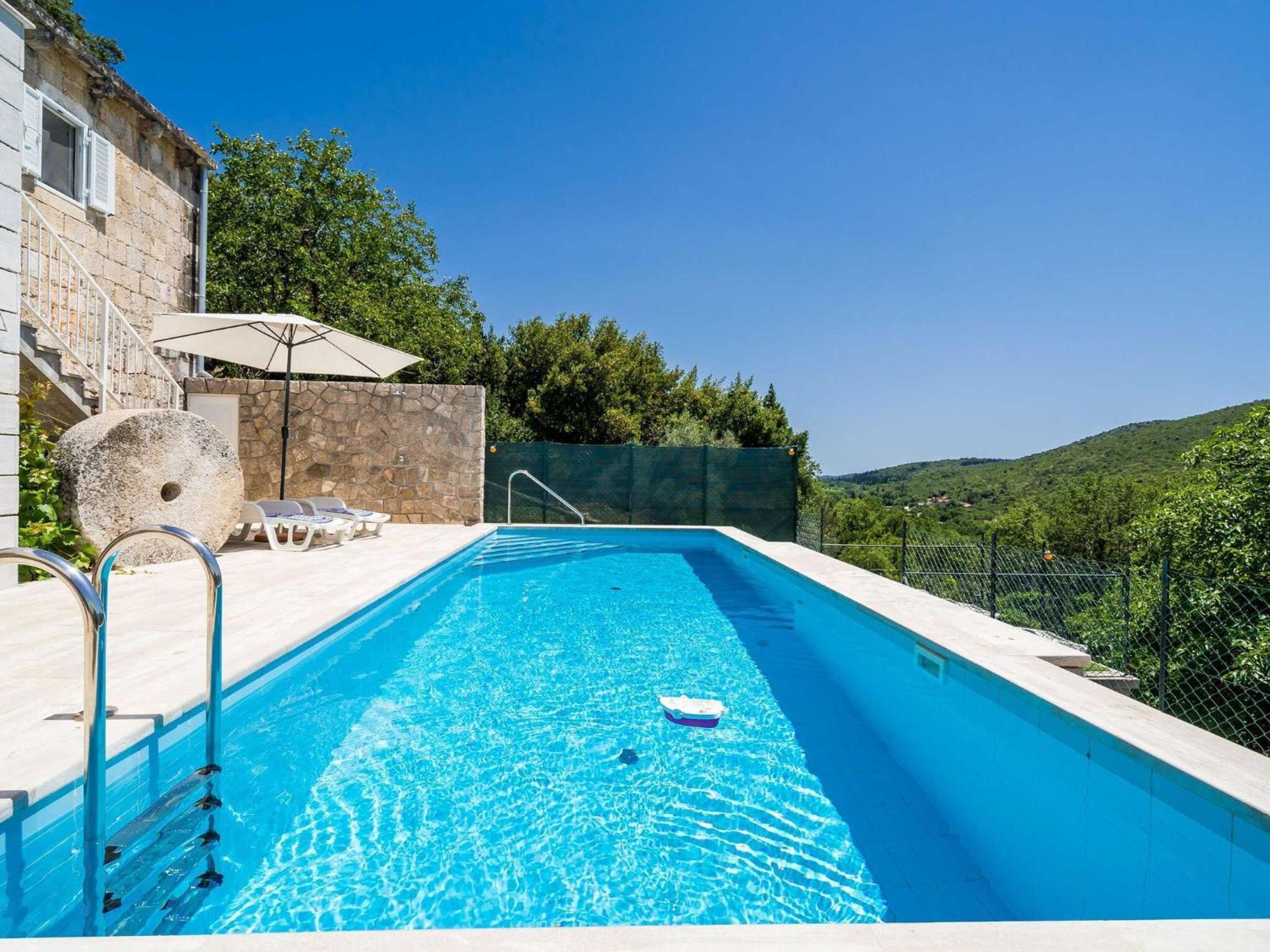 House Ko An-Four Bedroom Villa With Terrace And Swimming Pool Gruda Exterior foto