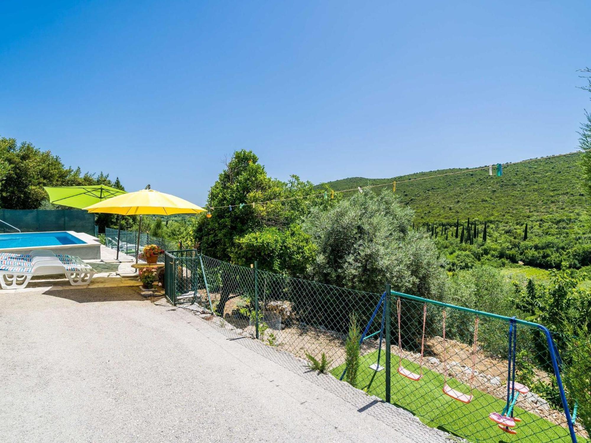 House Ko An-Four Bedroom Villa With Terrace And Swimming Pool Gruda Exterior foto