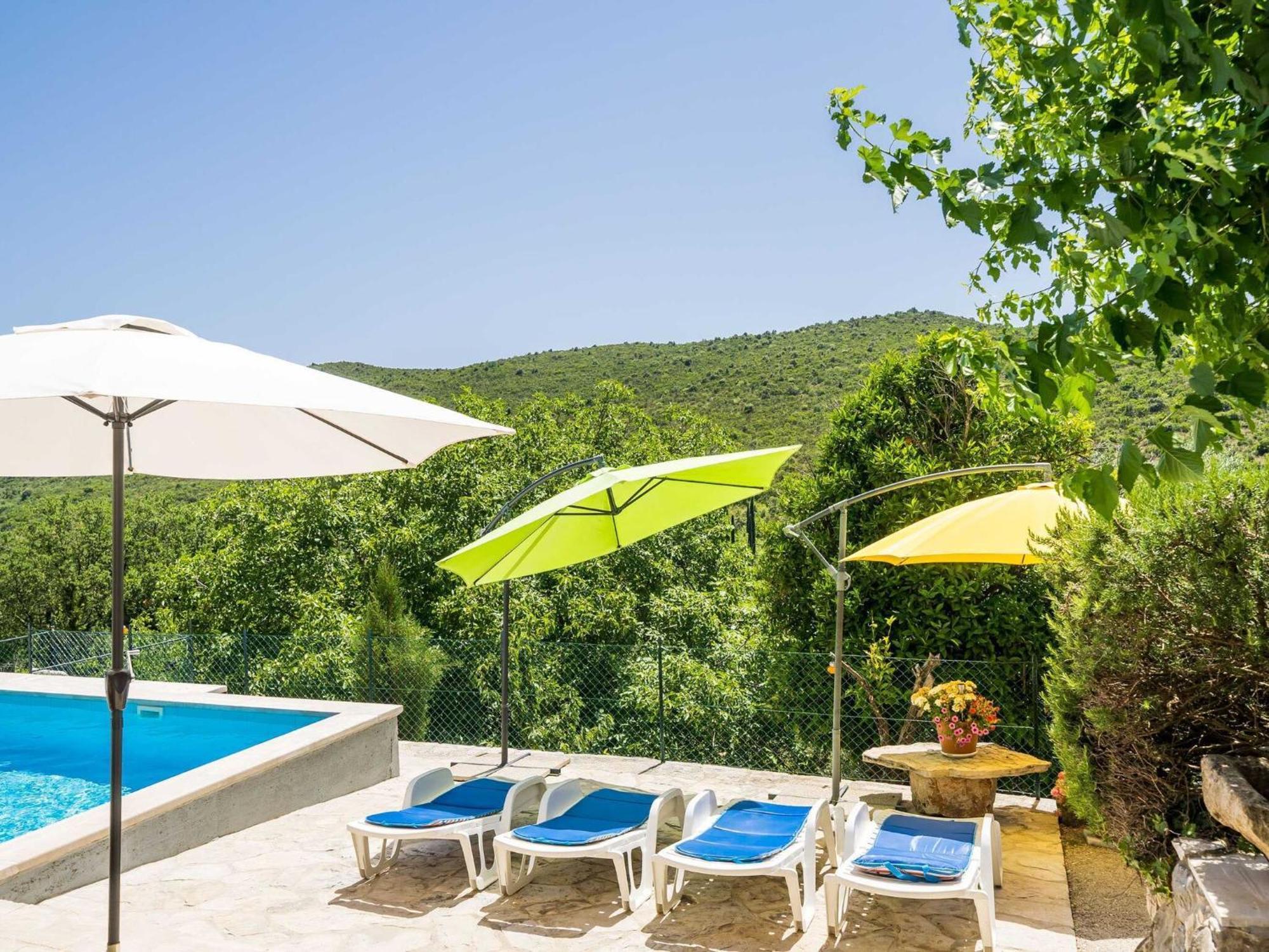 House Ko An-Four Bedroom Villa With Terrace And Swimming Pool Gruda Exterior foto